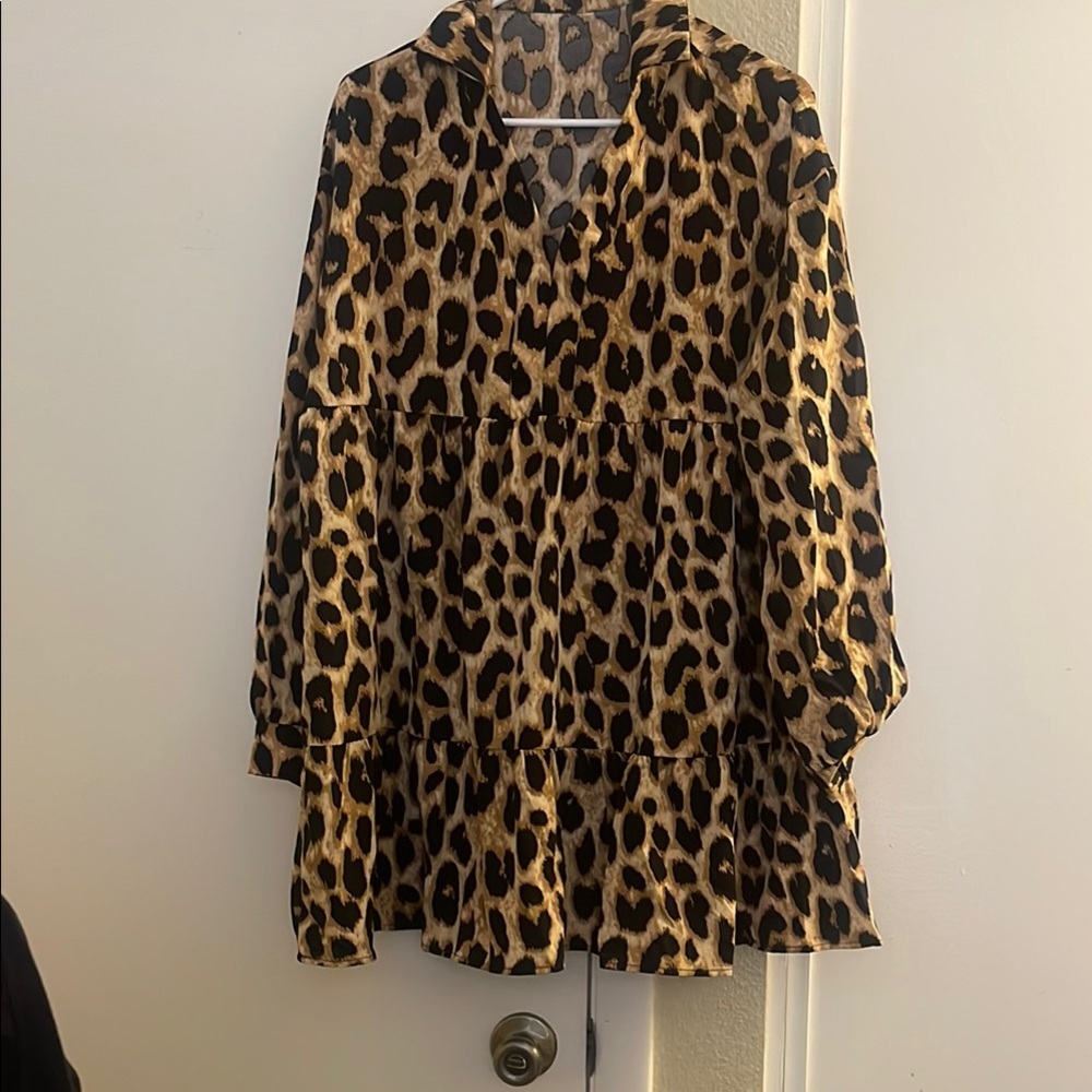 Leopard Print Women's Jacket